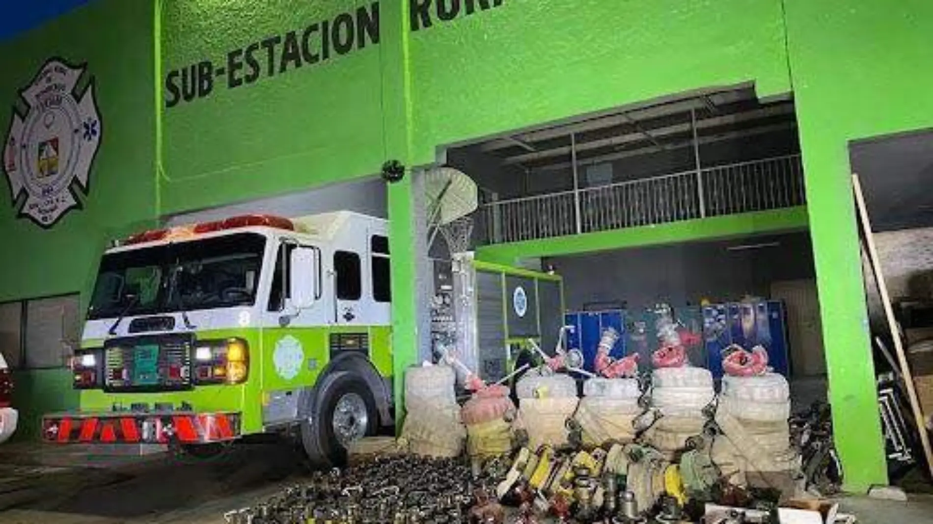 El equipo será distribuido en las tres estaciones de Bomberos Rurales